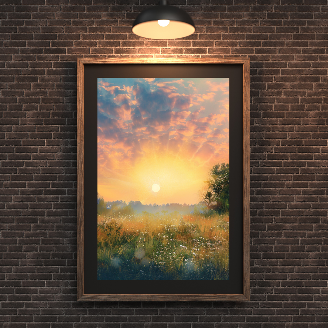 Golden Meadow Sunrise