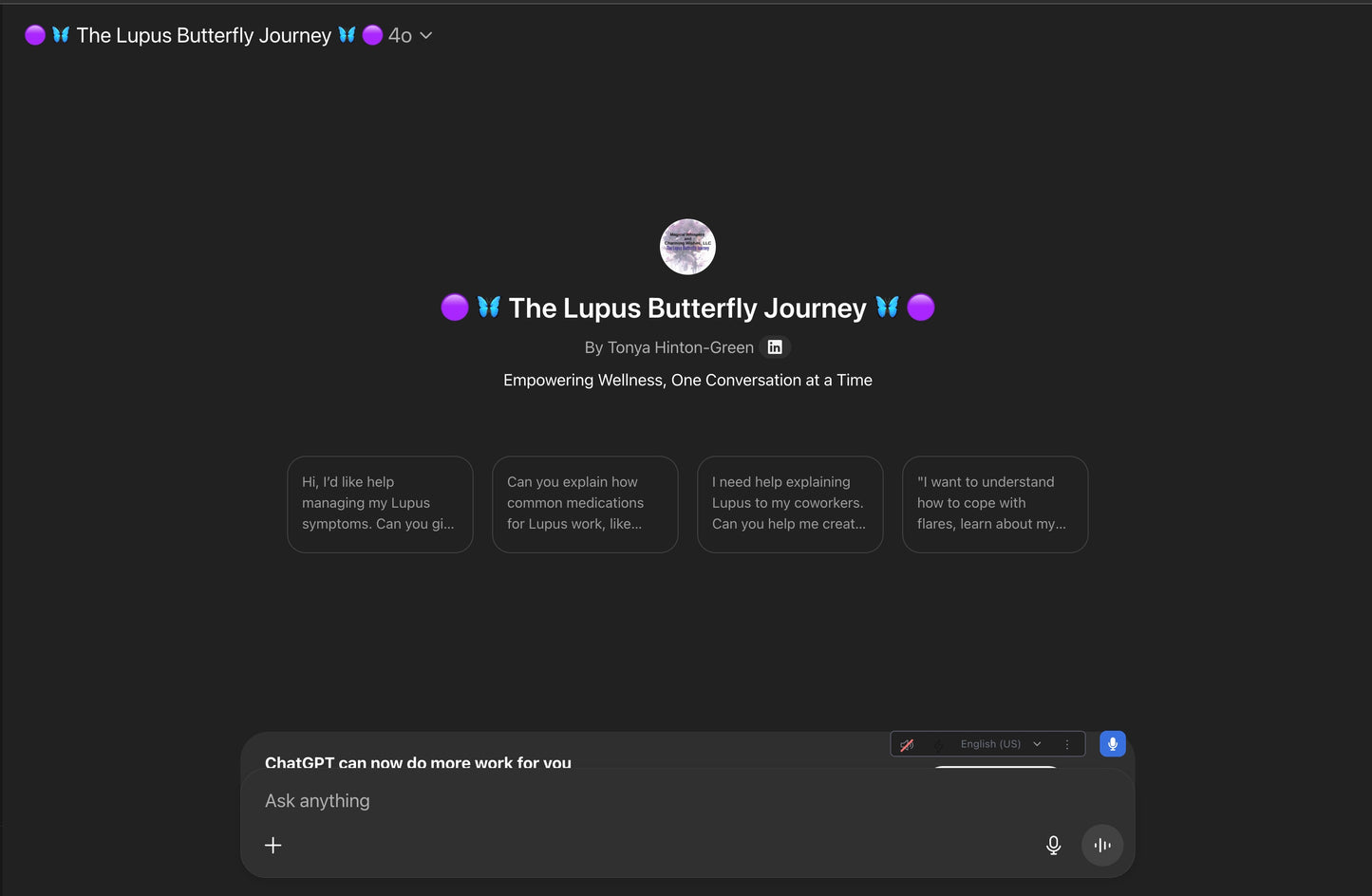 The Lupus Butterfly Journey