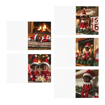 Christmas Melanin Magic Holiday Black Elf Collection
