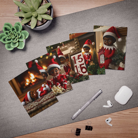 Christmas Melanin Magic Holiday Black Elf Collection